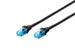 Cavo Rete Utp Cat. 5E Non Schermato - Lunghezza Mt. 0,5 - Colore Nero