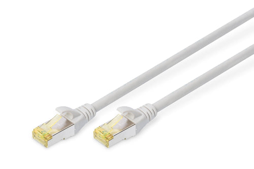 Cavo Rete S-Ftp Cat.6A Doppia Schermatura Lsoh Colore Grigio Mt. 0,5