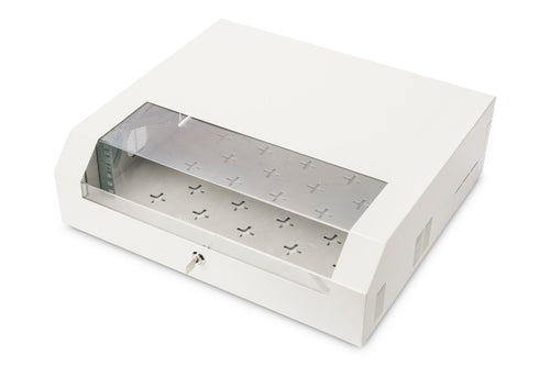 Armadio 5 Unita Da Muro 19 Slim Line Colore Grigio Chiaro (A)14 X (L) 50 X (P)48 Cm.