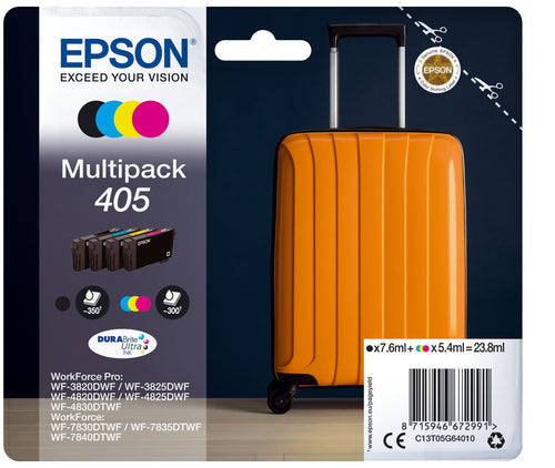 ORIGINALE Epson Multipack nero / ciano / magenta / giallo C13T05G64010 405