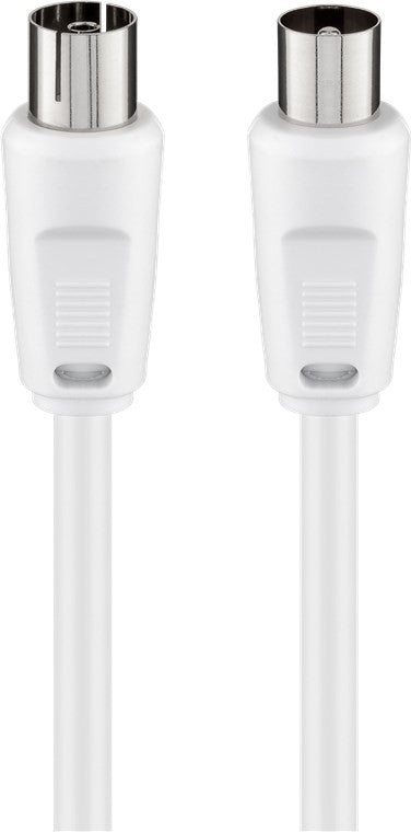 Cavo Antenna Maschio/Femmina Mt 1,50 Colore Bianco