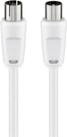 Cavo Antenna Maschio/Femmina Mt 1,50 Colore Bianco
