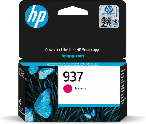 ORIGINALE HP Cartuccia d'inchiostro magenta 4S6W3NE 937 800 pagine Cartuccia di inchiostro magenta originale HP 937