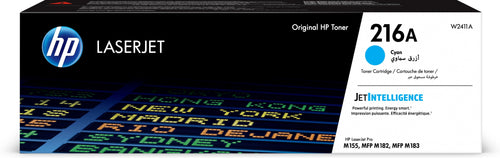 ORIGINALE HP toner ciano W2411A 216A 850 pagine