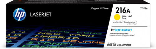 ORIGINALE HP toner giallo W2412A 216A 850 pagine