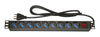 Multipresa Da Rack 19 9 Prese Universali Con Interruttore Spina Italiana 16A