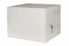Armadio Rack 19 6U Porta In Ferro Antivandalismo Con Serratura Antieffrazione Grigio Cm 40X56X33 (Pxlxa)