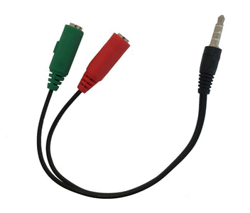 Sdoppiatore Audio Per Cuffie E Microfono Con Doppio Connettore Audio 3,5Mm Femmina Su Singolo Connettore Audio 3,5Mm Smartphone Maschio