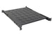 Ripiano Per Armadio Rack 19 Allungabile 550 Mm Con 4 Agganci Nero