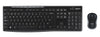 Tastiera Mk270 Log Wireless+Mouse Nera Usb Retail