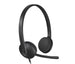 Logitech H340 USB Computer Headset Auricolare Cablato A Padiglione Ufficio USB tipo A Nero