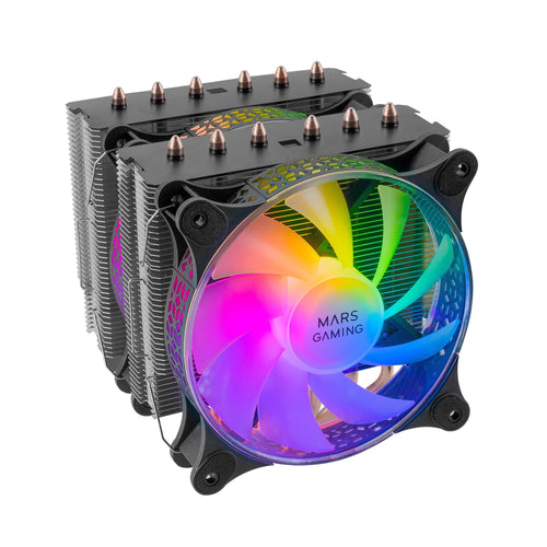 Mars Gaming MCPU-XT Processore Raffreddatore di liquidi tutto in uno 12 cm Nero 1 pz