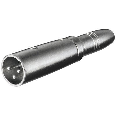 Adattatore Xlr Maschio 3 Poli - 6,35Mm Femmina