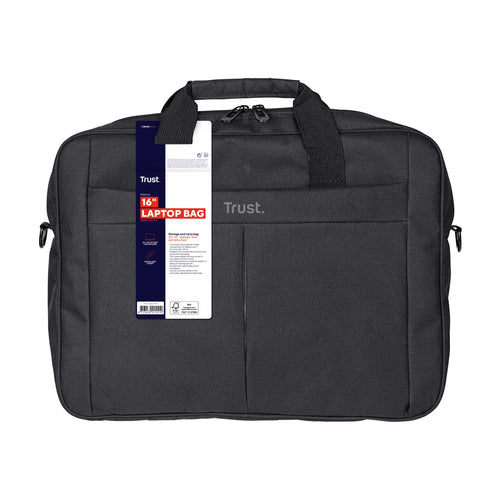 Trust Primo borsa per notebook 40,6 cm (16) Valigetta ventiquattrore Nero