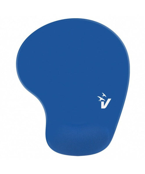 Vultech Mousepad Tappetino Per Mouse Ergonomico Mp-02B Blu Con Gel