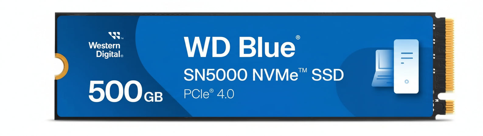 Western Digital Blue SN5000 500 GB M.2 PCI Express 4.0 NVMe 3D TLC NAND