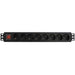 WP Regleta 8 Schukos para Rack 19 1U