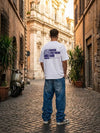 Essential T-Shirt Bianca 100% Cotone Made in Italy | Horda Brand