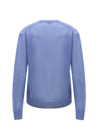 Tom Ford Maglione V-Neck in Mohair da uomo