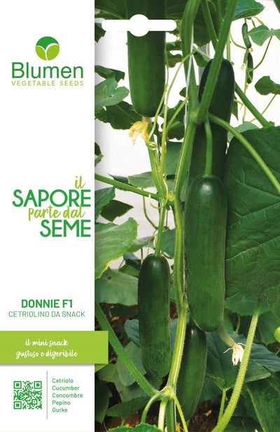 Cetriolo Donnie F1 Cetriolino Da Snack Semi Blumen