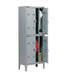 Armadietto spogliatoio a norma ASL a 4 posti sovrapposto cm. 70x47x180h