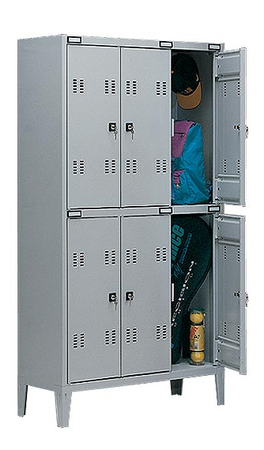 Armadietto spogliatoio in pronta consegna a 6 posti multi vano cm. 102x47x180h