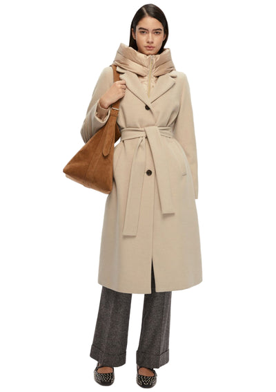 Cappotto Desiderio Emme Marella imbottito lungo