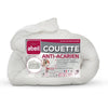 Piumino antiacaro - 220 x 240 cm - Caldo - 400 g/m 2 persone - Bianco - ABEIL