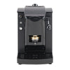 FABER SLOT PLAST BASIC - MACCHINA PER CAFFE'' CON PRESSACIALDA IN OTTONE - TELAIO IN METALLO NERO E FRONTALE IN POLICARBONATO NERO
