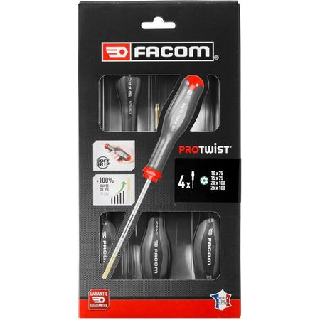 SET DI 4 CACCIAVITI PROTWIST RESISTORX / ATXR FACOM