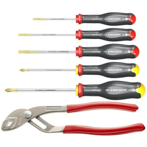 FACOM SET DI 5 CACCIAVITI + 1 PINZA MULTI-GRIP