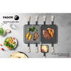 Raclette / Grill - FAGOR - FGRG8 - 8 persone - Pietra cottura - 1400W - Termostato regolabile