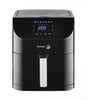 Friggitrice senza olio - FAGOR - Airfryer XL - 8 L - 1800 W - Touch screen - 7 preimpostazioni di cottura - Timer - Nero