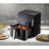 Friggitrice senza olio - FAGOR - Airfryer XL - 8 L - 1800 W - Touch screen - 7 preimpostazioni di cottura - Timer - Nero