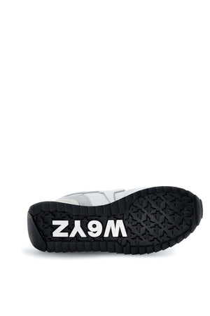 Scarpe Uomo W6YZ YAK bianche in pelle e tessuto – Sneakers running lifestyle