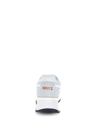 Scarpe Uomo W6YZ YAK bianche in pelle e tessuto – Sneakers running lifestyle