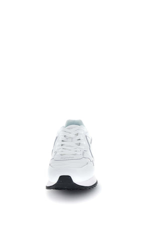 Scarpe Uomo W6YZ YAK bianche in pelle e tessuto – Sneakers running lifestyle