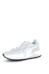 Scarpe Uomo W6YZ YAK bianche in pelle e tessuto – Sneakers running lifestyle