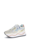 W6YZ Sneaker scarpa Donna DEVA Platform White Multicolor 2017405532N86