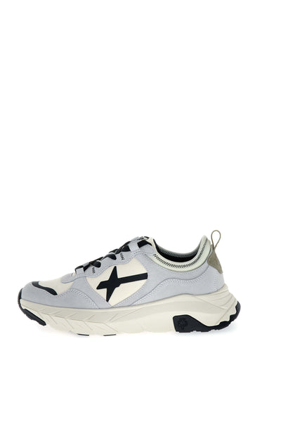 W6yz scarpe uomo NEXT-M. - Sneakers in suede e tessuto tecnico. 2018631011N20