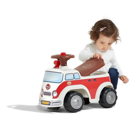 Portabici vintage con sedile apribile e volante direzionale con clacson