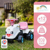 FALK - Porta trattore Rainbow Farm con rimorchio