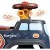 FALK - Food Truck Carrier - sedile apribile, volante con clacson, rimorchio e accessori