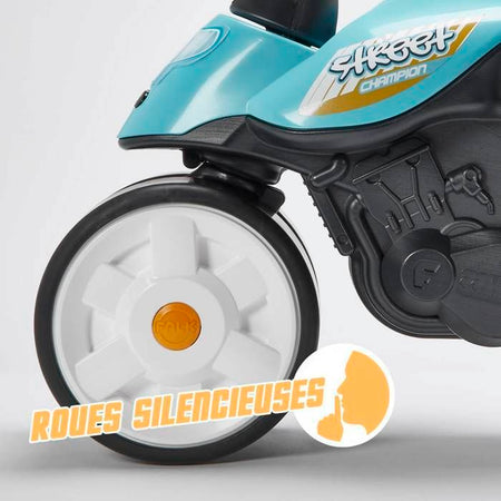 Bicicletta senza pedali Falk - Street Champion - ruote silenziose - Blu