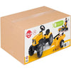 Trattore a pedali FALK SuperBuilder - cofano apribile e rimorchio - da 2 a 5 anni