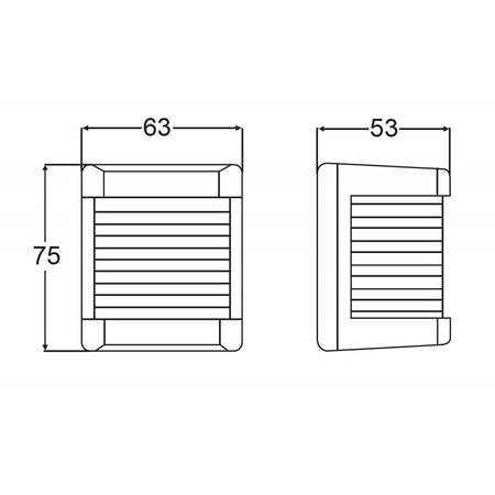 Fanale 3562 Bianco Poppa