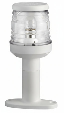 Fanale 360°Bianco Corto Con Base D'Appoggio