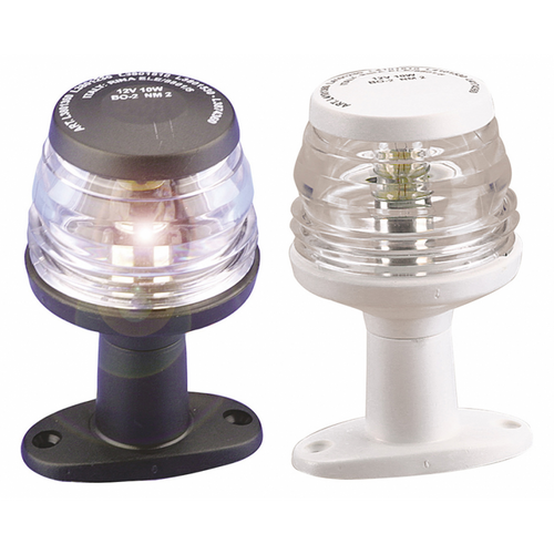 Fanale Bianco 360° Base Nera