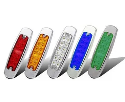 Kit Luci Fanali VERDE 24V 12V Luci Ingombro Cortesia Targa Cupola Cappa Del Camion Bus Barca Furgone