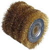 Spazzola metallica grande - filo di ottone 0,3mm - 60mm - L60mm
